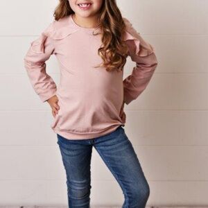 Pink Sweatshirt with heart detail
